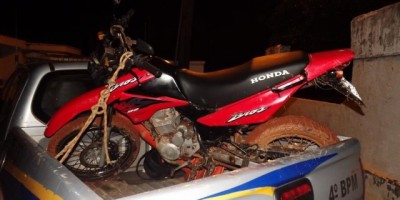 Rolim de Moura – Dois adolescentes são detidos pela PM com Moto furtada na cidade de Cacoal 