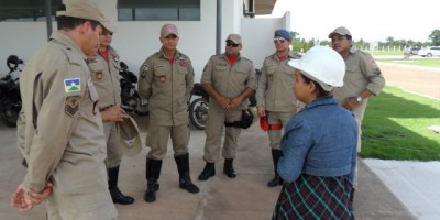 Rolim de Moura –  Bombeiros realizam visita técnica aos frigoríficos do município