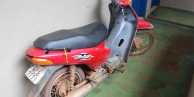 Rolim de Moura –  Moto furtada em Nova Brasilândia é recuperada pela PM