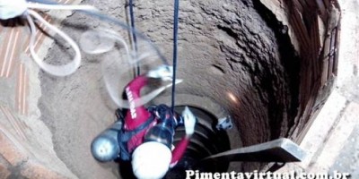 ESPIGÃO - CORPO EM AVANÇADO ESTADO DE DECOMPOSIÇÃO É ENCONTRADO EM POÇO EM ESPIGÃO, MULHER É DETIDA