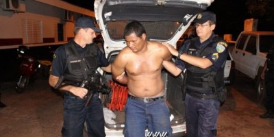 Rolim de Moura – Dupla de assaltantes praticam roubo a mão armada, na fuga trocam tiro com a polícia e um dos criminosos acaba sendo preso