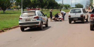 Rolim de Moura –  Acidente de trânsito na Av. 25 de Agosto 
