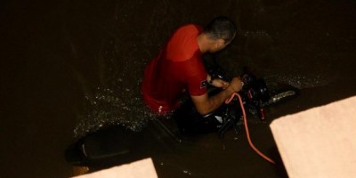 Rolim de Moura –  Motociclista embriagado cai dentro do Rio Anta 