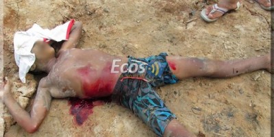 Acre -  Tragédia – Criança pula de ponte na BR-364 e cai sobre vergalhões tendo morte instantânea - Imagens Fortes