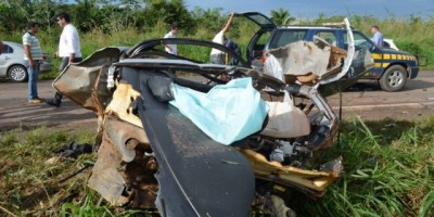 Jaru: Grave acidente deixa duas vítimas fatais na BR 364