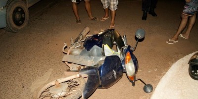 Rolim de Moura –  Acidente de trânsito no centro da cidade