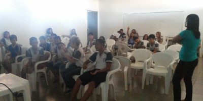 Rolim de Moura –  Detran leva educação de trânsito a alunos do Nilson Silva