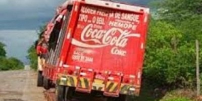 Ouro Preto - Cofre de caminhão da Coca-Cola é roubado; ladrões levam cerca de R$ 13 mil