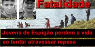 ESPIGÃO - Dois jovens morrem afogados no dia dos pais 