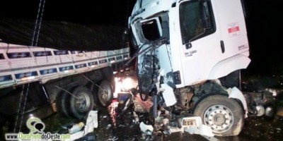 Motorista morre após colisão frontal na BR-364 entre Ji-Paraná e Ouro Preto do Oeste - Vídeo