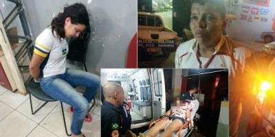 Porto Velho - CASAL PRESO APÓS ATIRAR NA CABEÇA DE VÍTIMA PARA ROUBAR CELULAR