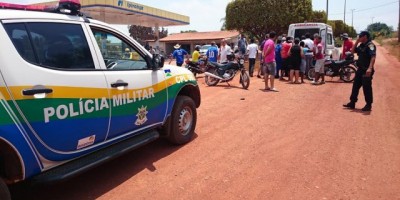 Santa Luzia – Duas pessoas ficam feridas em acidente de trânsito