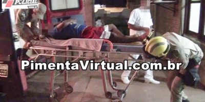 Pimenta Bueno - Homem é vítima de esfaqueamento na Rua João Pessoa