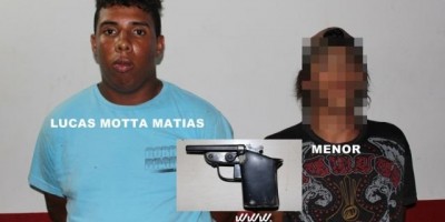 Rolim de Moura – Onda de roubos acaba com ladrões detidos pela PM