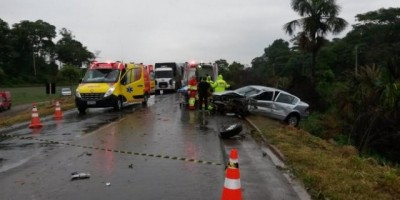 Moradora de Cacoal morre em grave acidente de trânsito na BR-163 em Mato Grosso