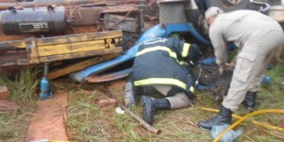 Ji-Paranaense morre após perde controle da direção de caminhão e tombar na RO-464