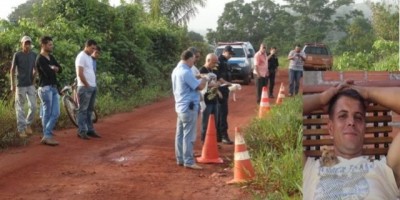 Rolim de Moura – Motociclista é encontrado morto dentro de uma poça de água, após sofrer queda na Rua Brasflorest