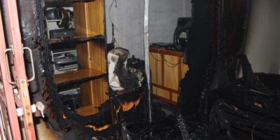 Rolim de Moura –  Incêndio atinge residência no Centro da cidade 