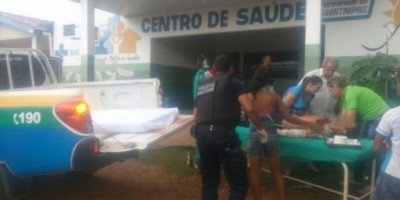Migrantenópolis – Homem sofre tentativa de homicídio por esfaqueamento em um Bar