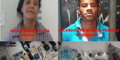 Rolim de Moura – Duas 'bocas de fumo' estouradas e traficantes presos em operação conjunta da Polícia Civil e Polícia Militar 