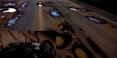 São Miguel: Motociclista morre após bater em buraco na BR 429
