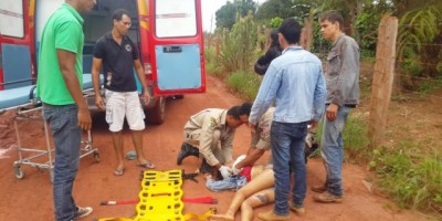 Rolim de Moura –  Acidente com motocicleta deixa jovem gravemente ferida 