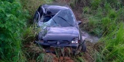 São Miguel- Acidente na BR 429 entre um carro e uma moto resulta em duas vítimas fatais