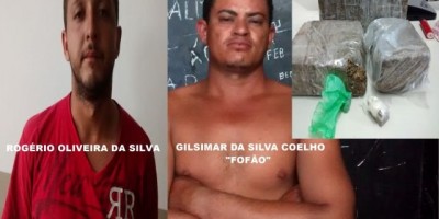 Rolim de Moura – Traficantes são presos com mais de 02 kg de drogas pela Polícia Civil e Polícia Militar