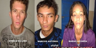 Rolim de Moura – Casal do crime é preso em flagrante pela PM, após ter cometido roubo a uma mulher no centro da cidade