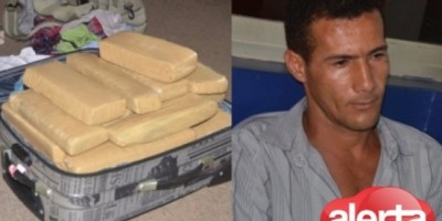 Ariquemes – Homem é preso com 31 Kg de maconha dentro de ônibus