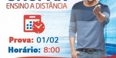 UNOPAR realiza vestibular em Rolim de Moura neste domingo, 01