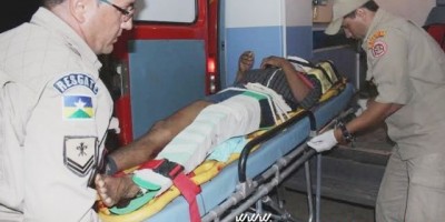 Nova Estrela – Pedestre tem perna dilacerada após ser atropelado por Caminhão boiadeiro