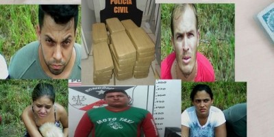 Costa Marques - Operação da Polícia Civil realiza apreensão de 44 Quilos de drogas na BR-429; 04 pessoas foram presas - ATUALIZADA
