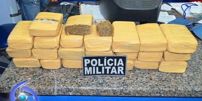 Cacoal – Polícia Militar prende mulher transportando 15 kg de maconha em ônibus interestadual
