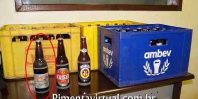 Pimenta Bueno - Malandros vão furtar cerveja, levam tubaína e acabam presos