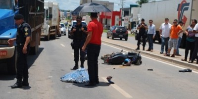 Ji-Paraná - Comerciária tem a vida ceifada em duplo atropelamento