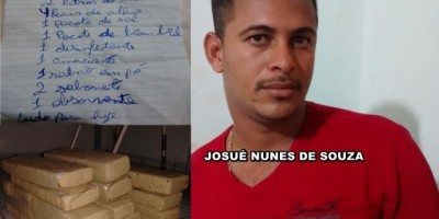 Nova Estrela – Traficante é preso pela PM com quase 15kg de maconha