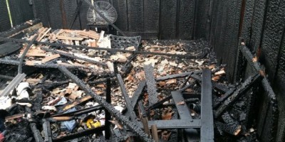 Rolim de Moura – Incêndio em residência destrói parcialmente o imóvel, deixando morador e toda a sua família desabrigada