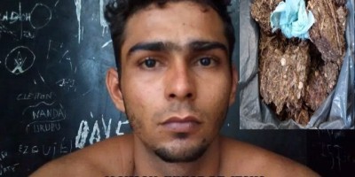 Rolim de Moura – Agentes Penitenciários do Semiaberto interceptam droga arremessada por cima do muro do presídio para apenado