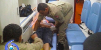 Ji-Paraná – Motociclista colide na traseira de Van da Aeronáutica e fica ferido