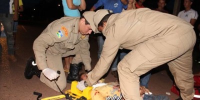 Rolim de Moura – Condutor de veiculo Gol invade a preferencial e acaba colidindo em uma motocicleta