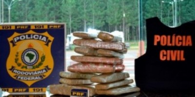 Vilhena - Garota é apreendida com mais de 15 quilos de maconha