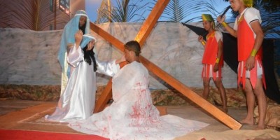 Ji-Paraná - Via Sacra Penitencial emociona fiéis Católicos