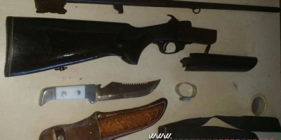 Rolim de Moura – Dois homens são detidos pela PM em posse de arma de fogo e munição