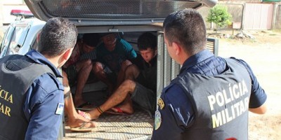 Ji-Paraná - PM recupera objetos que foram furtados de uma casa durante a madrugada e prende suspeitos