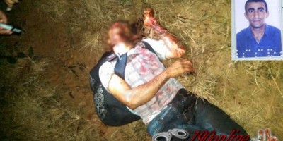 Alta Floresta - Imagens Fortes! Homem é executado a golpes de facão na zona rural