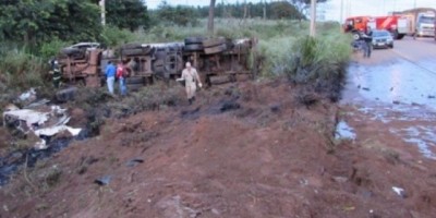 Vilhena - Caminhoneiro e motoqueiro mortos em acidente próximo ao JBS