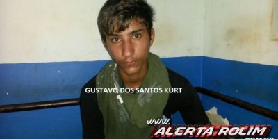 Rolim de Moura - Homem é preso pela PM, após assalto a mão armada por dupla de bandidos na saída para Santa Luzia