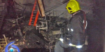 Ji-Paraná - Ladrão não consegue furtar escola e incendeia sala de informática