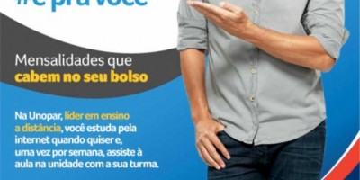 UNOPAR realiza vestibular em Rolim de Moura neste domingo, 24/05